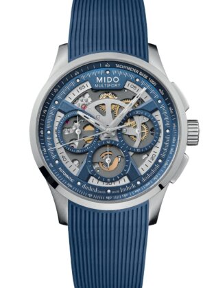 Mido Multifort Skeleton Chronograph Azul M0386621704000