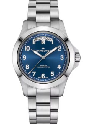 Hamilton Khaki Field King Day-Date 40 mm carátula azul